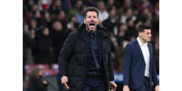 Diego Simeone sabe que para derrotar o Real Madrid é preciso força e sorte Diego Simeone sabe que para derrotar o Real Madrid é preciso força e sorte